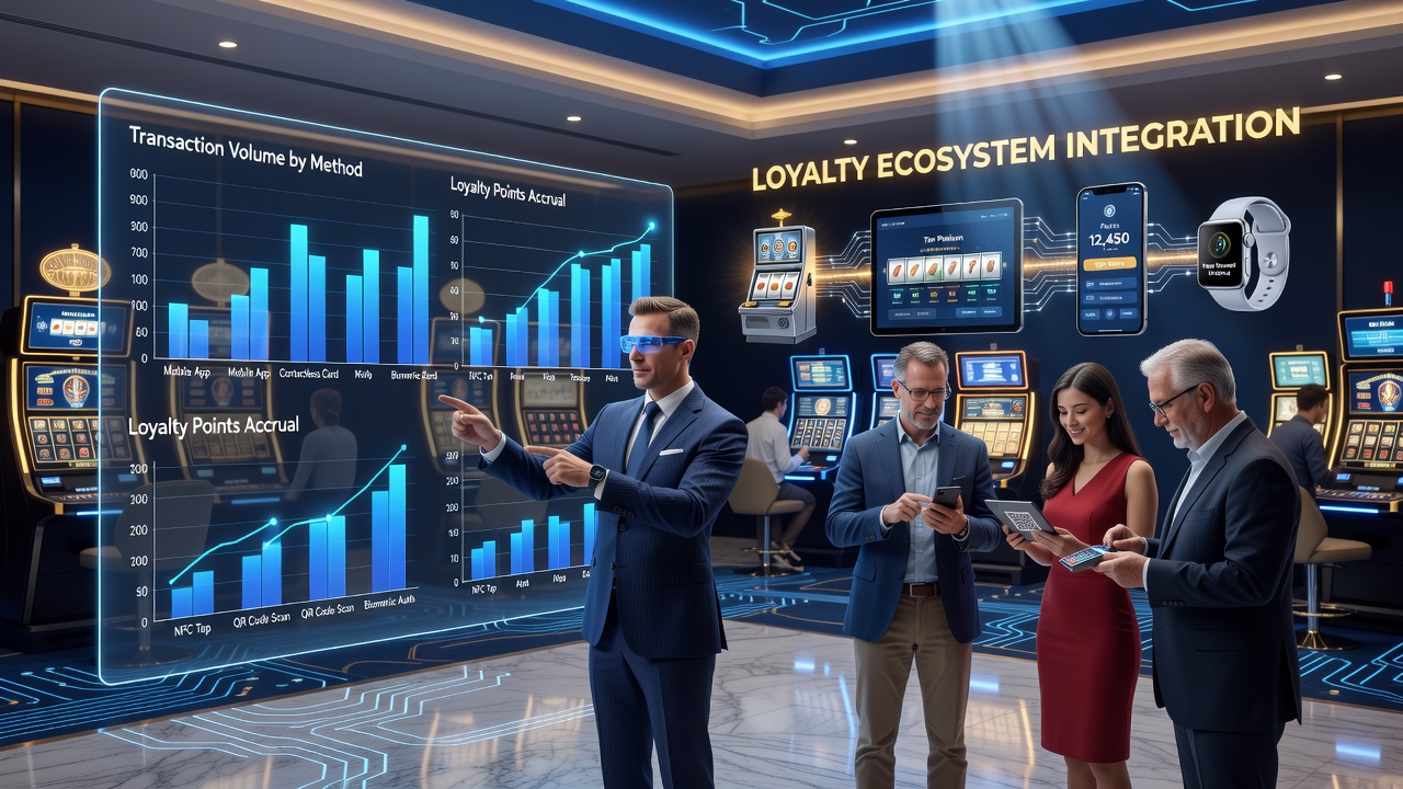 Synchronisation von Transaktionen und Treuepunkten in mobilen und stationären Casino-Umgebungen