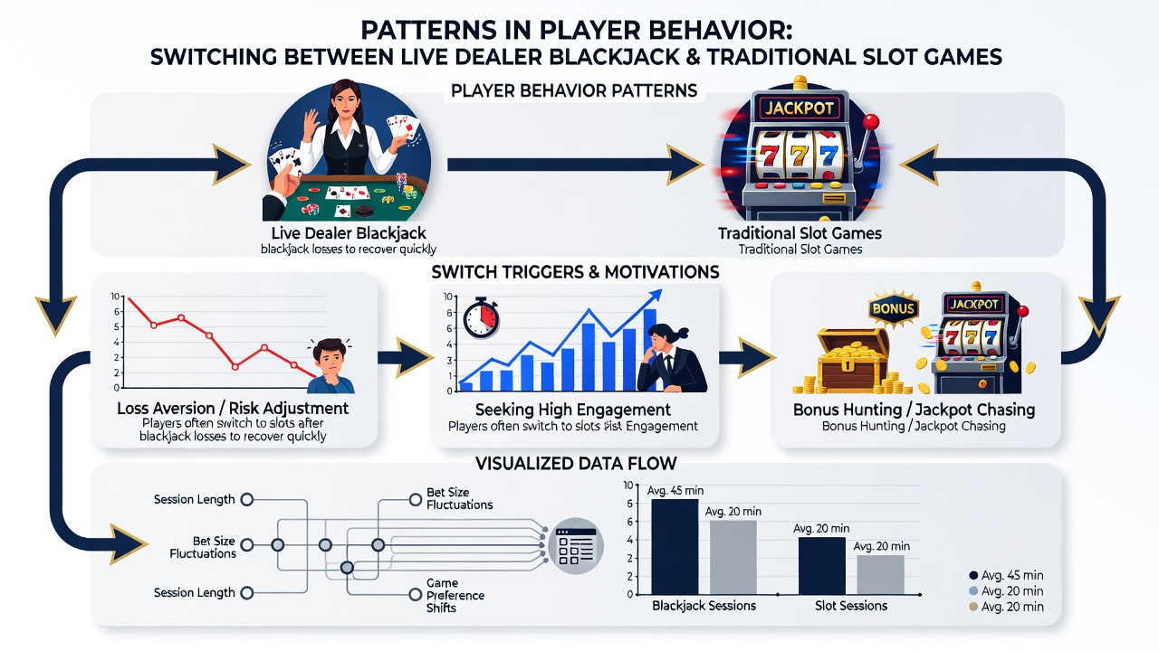 Analyse von Spielverhalten auf Smartphone-Bildschirmen mit Diagrammen zu Wechselmustern
