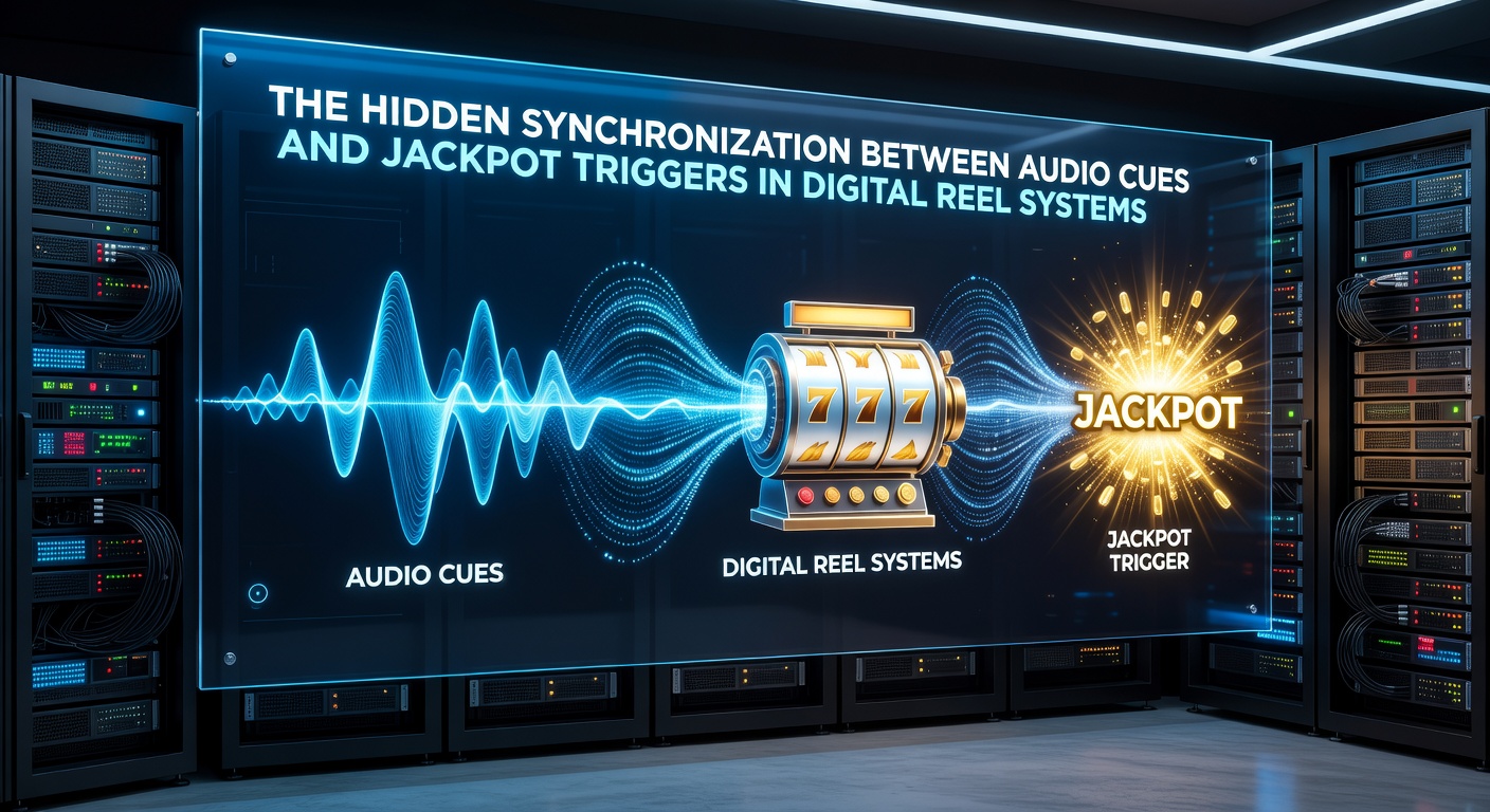 Detailansicht der digitalen Schnittstelle zwischen Audio-Engine und Jackpot-Triggern